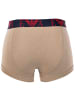 Emporio Armani Boxershort 3er Pack in Blau/Rot/Beige