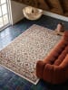KADIMA DESIGN Hochflor-Teppich Kuschelig GLAZERT Weich Berber Wohnzimmer in Multicolor-Rosa