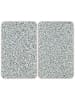 Wenko Herdabdeckplatte Universal Granit 2er Set, Herdabdeckplatte Universal Mod. Granit 2er Set in Mehrfarbig