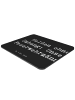 Mr. & Mrs. Panda Mouse Pad Spruch Feuerwehrmann Helden mit Spruch in Schwarz