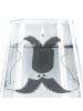 Mr. & Mrs. Panda Tumbler Igel händchenhaltend ohne Spruch in Transparent
