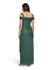 Vera Mont Abendkleid im Glitzer-Look in Green/Grey