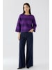 Oui Pullover in dk violett violett