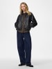 Pieces Bomberjacke in Black