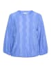 Kaffe Langarm-Shirt KAtio Loose fit in Ultramarine