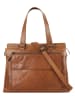 SPIKES & SPARROW Shopper LAPTOP SHOULDERBAG echt Leder in cognac
