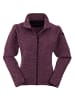 Maul Sport Strickfleecejacke Brixen in Flieder