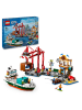 LEGO Bausteineset City Hafen mit Frachtschiff, ab 8 Jahre