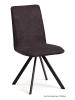 58 aufm Kessel ESSZIMMERSTUHL drehbar (2er-Set) Denny 47x92x60 Schwarz/Espresso