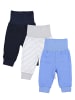 TupTam Baby Jungen Lange Pumphose 3er Pack in schwarz/blau