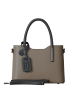Kmisso Henkeltasche in Taupe.s/nero