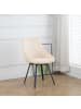 home24 Polsterstuhl Metline 2er-Set in Beige