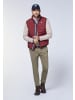Polo Sylt Steppweste mit Double-Zipper in Rot