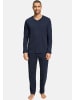 Hanro Schlafanzug Night & Day in Deep navy