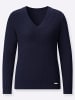 WITT WEIDEN V-Pullover in marine