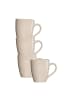 Ritzenhoff & Breker 4er Set Henkelbecher Floris 350 ml in Creme