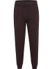 Hummel Sporthose "Hmltech Fleece Regular Pants" in Braun