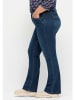 sheego Bootcut-Jeans in dark blue Denim