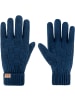 normani Set - Schal, Mütze und Handschuh aus Merinowolle Yuma in Marine