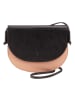 DuDu Umhängetasche Leder 18.5 cm in black