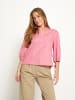 Peppercorn Blouse in Carmine Pink Stripe
