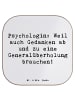 Mr. & Mrs. Panda Untersetzer für Gläser Spruch Psychologin Gedan... in Weiß