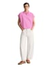 Marc O'Polo DENIM Ärmelloses Poloshirt wide in Pale Bubblegum
