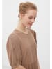 Finn Flare Jeanskleid Volant in dark beige