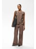 InWear Kurzarm-Bluse HILLARYIW Gerade Passform in Coffee Quartz