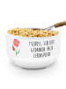 Mr. & Mrs. Panda Smoothie Bowl Blume HageRundunge mit Spruch in Weiß