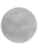 Snapstyle Luxus Hochflor Shaggy Teppich Dream Rund in Grijs