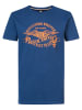 Petrol Industries T-Shirt mit Aufdruck Maritima in Blau