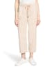BETTY & CO Casual-Hose mit elastischem Bund in Taupe/Cream
