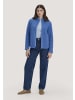 Hessnatur Wollfleece Jacke in kornblume