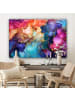MuchoWow Leinwand bilder Abstrakte Kunst bunt (BxH)