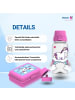 elasto Schulset "Kids" in pink/transparent - 1,20 l