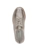 Caprice Sneaker in PLATIN METAL.