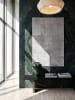 KADIMA DESIGN Teppichläufer Uni Antirutsch weich wohnlich Wohnzimmer Schlafzimmer in Grau