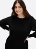 sheego Langarm-Pullover in schwarz