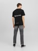 Jack & Jones Logo Print T-Shirt Kurzarm Shirt JORVESTERBRO in Schwarz-2