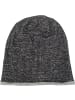 styleBREAKER Beanie Mütze in Schwarz meliert