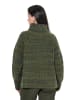 Ulla Popken Pullover in olivgrau