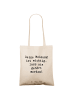 Mr. & Mrs. Panda Tasche Spruch Mutig zu seinen Meinungen stehen ... in Creme