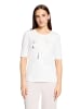 Betty Barclay Basic Shirt kurzarm in Rohweiß