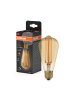 Osram OSRAM Dimmbare LED-Lampen, Vintage-Edition, 40 Watts Ersatz, E27, ST64-Shape,