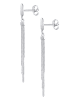 Elli Ohrringe 925 Sterling Silber Plättchen in Silber