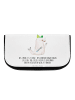 Mr. & Mrs. Panda Beauty Bag Robbe Sherlock mit Spruch in Weiß