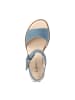 Gabor Komfort Sandalen in Blau