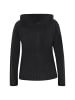 Blonda Damen Fleecejacke in Schwarz