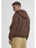 Urban Classics Sweat & Fleece - Hoodies Zipthrough in chocolatebrown